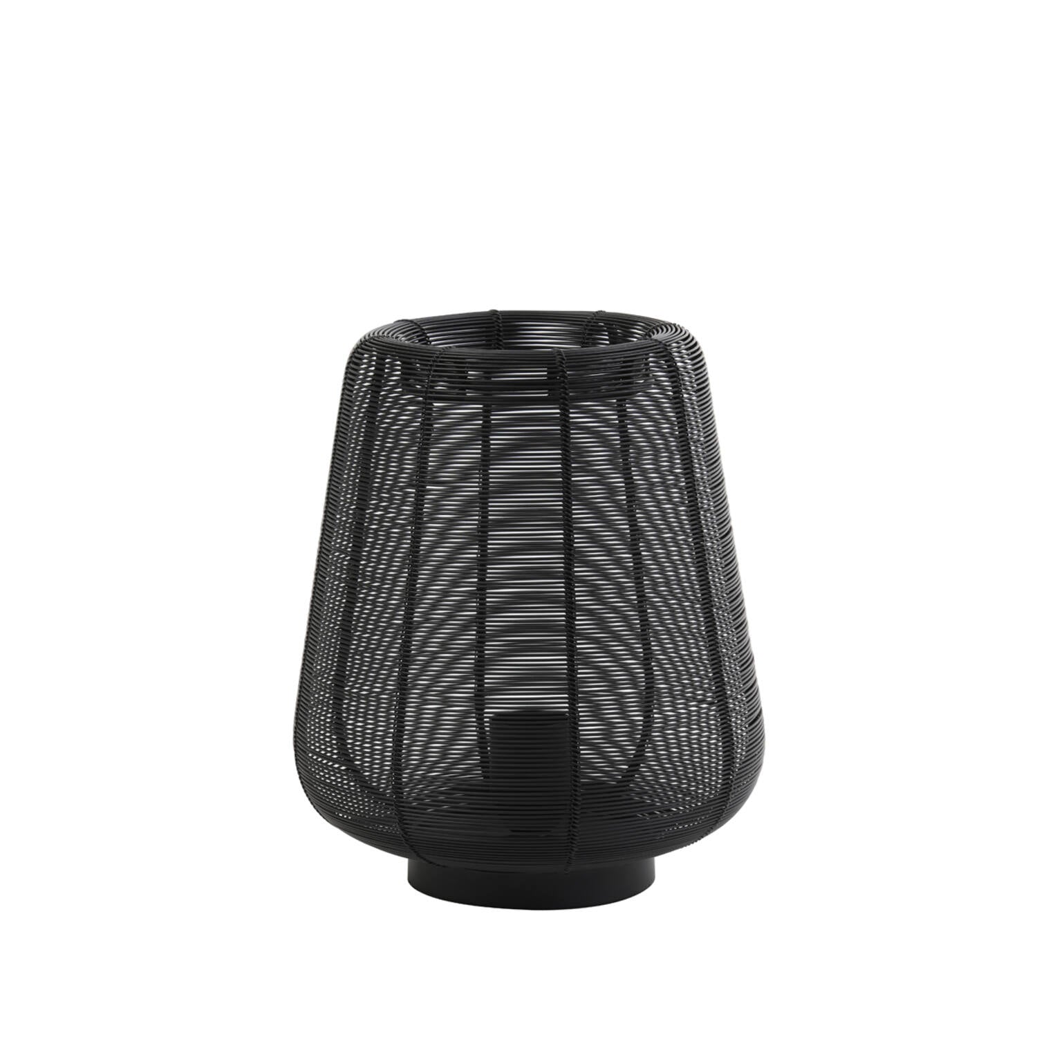 Adeta Modern Table Lamp - Matt Black & Gold Finish for Bedroom, Living Room, or Office Decor