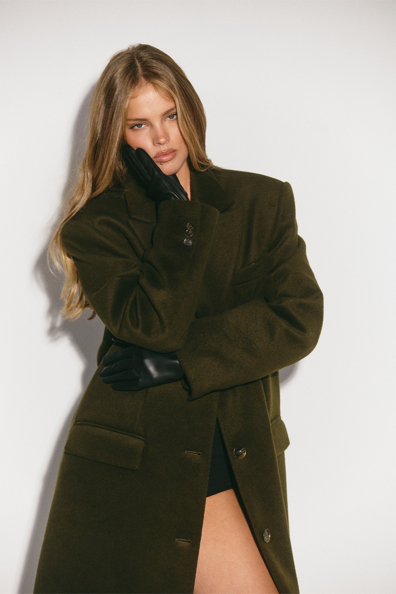 The Isla Deep Olive Coat - Women's Waterproof Trench Coat for Rainy Days | Perfect for Commuting, Travel & Outdoor Adventures