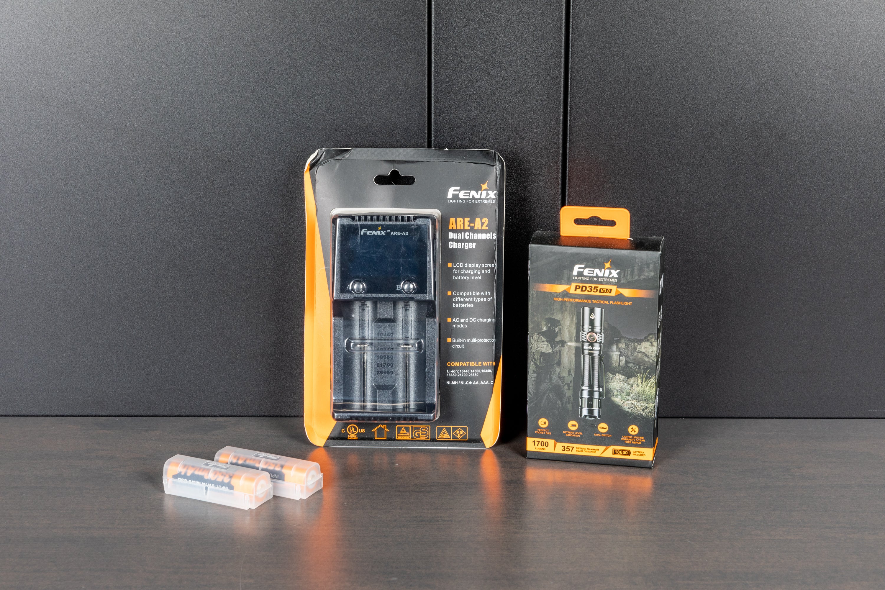 Fenix PD35 V3 Flashlight Kit - 1000 Lumens, Rechargeable LED Tactical Flashlight for Outdoor, Camping, Hiking & Emergency Use