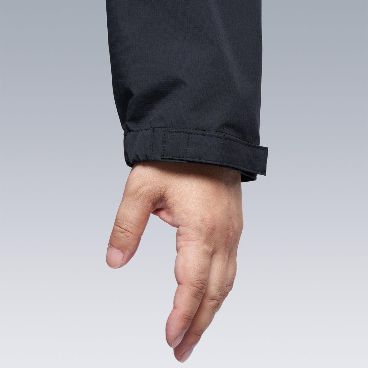 ACRONYM J96-GT Black Waterproof Windproof Jacket - High-Performance Streetwear for Urban Commuting & Outdoor Adventures