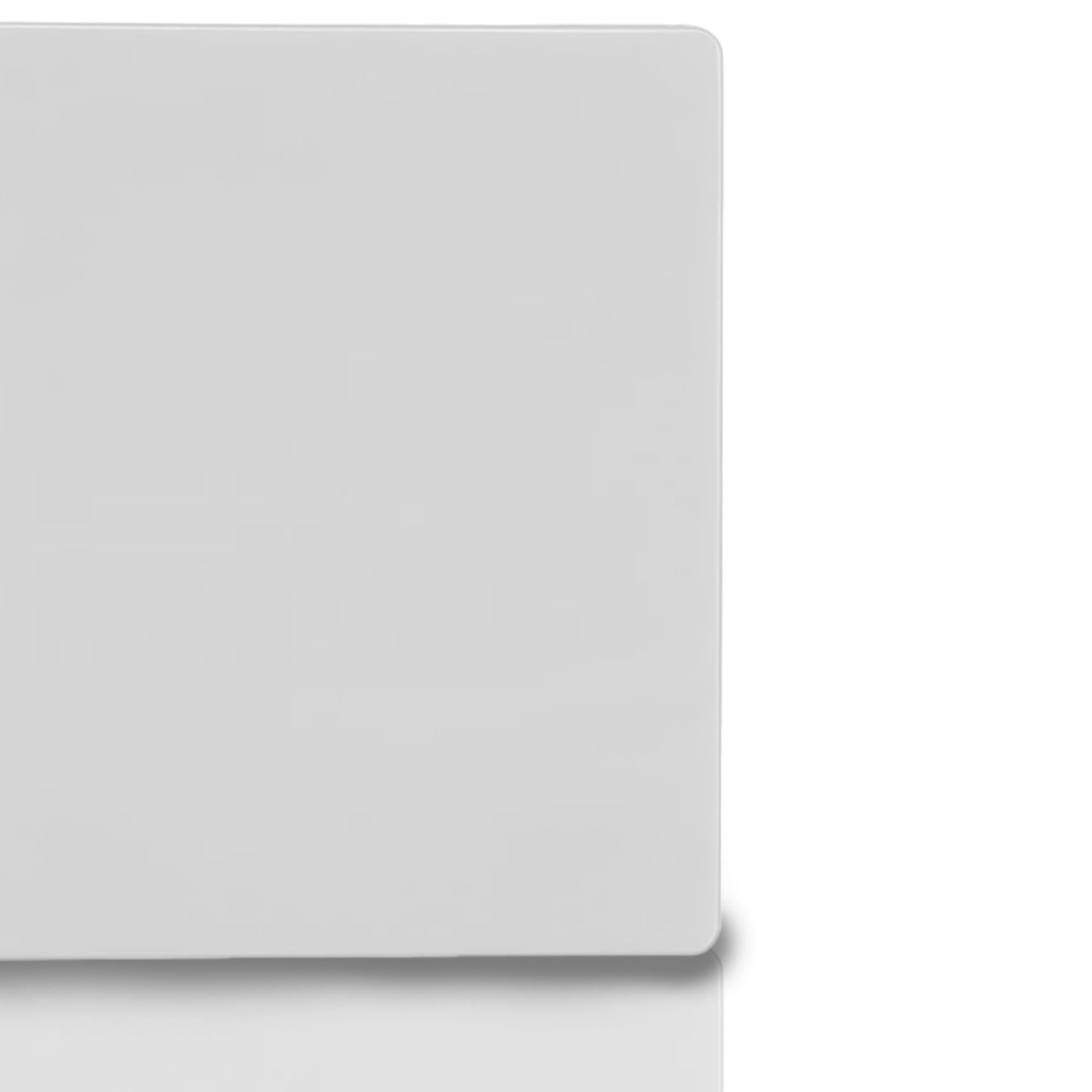 School Smart 1 Inch White Polypropylene D Ring Binder - Perfect for Organizing School Notes, Office Documents, and Business Reports