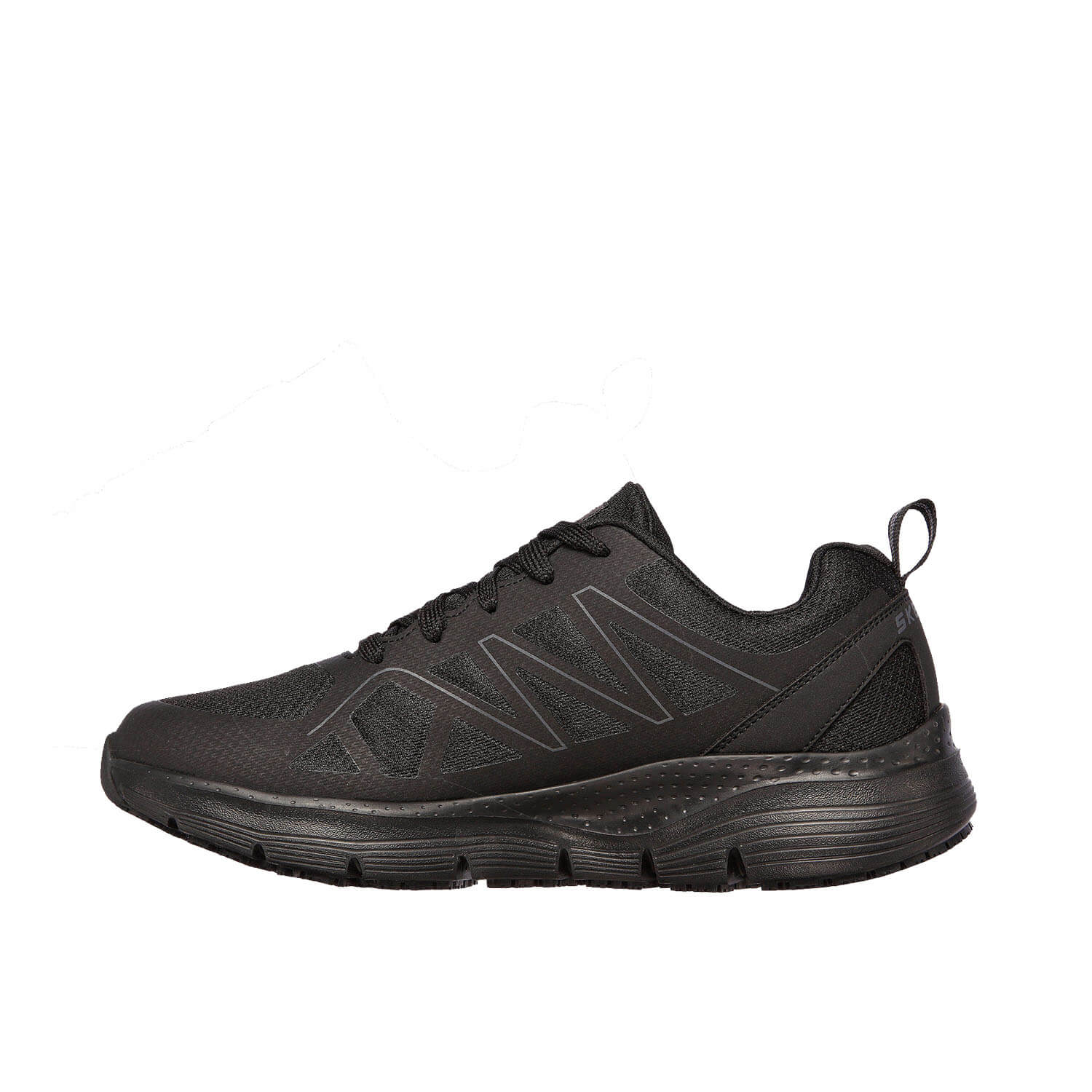 Men's Axtell Arch Fit Slip Resistant Work Shoes - Comfortable & Supportive Non-Slip Shoes for Standing All Day - Ideal for Nurses, Chefs, and Warehouse Workers