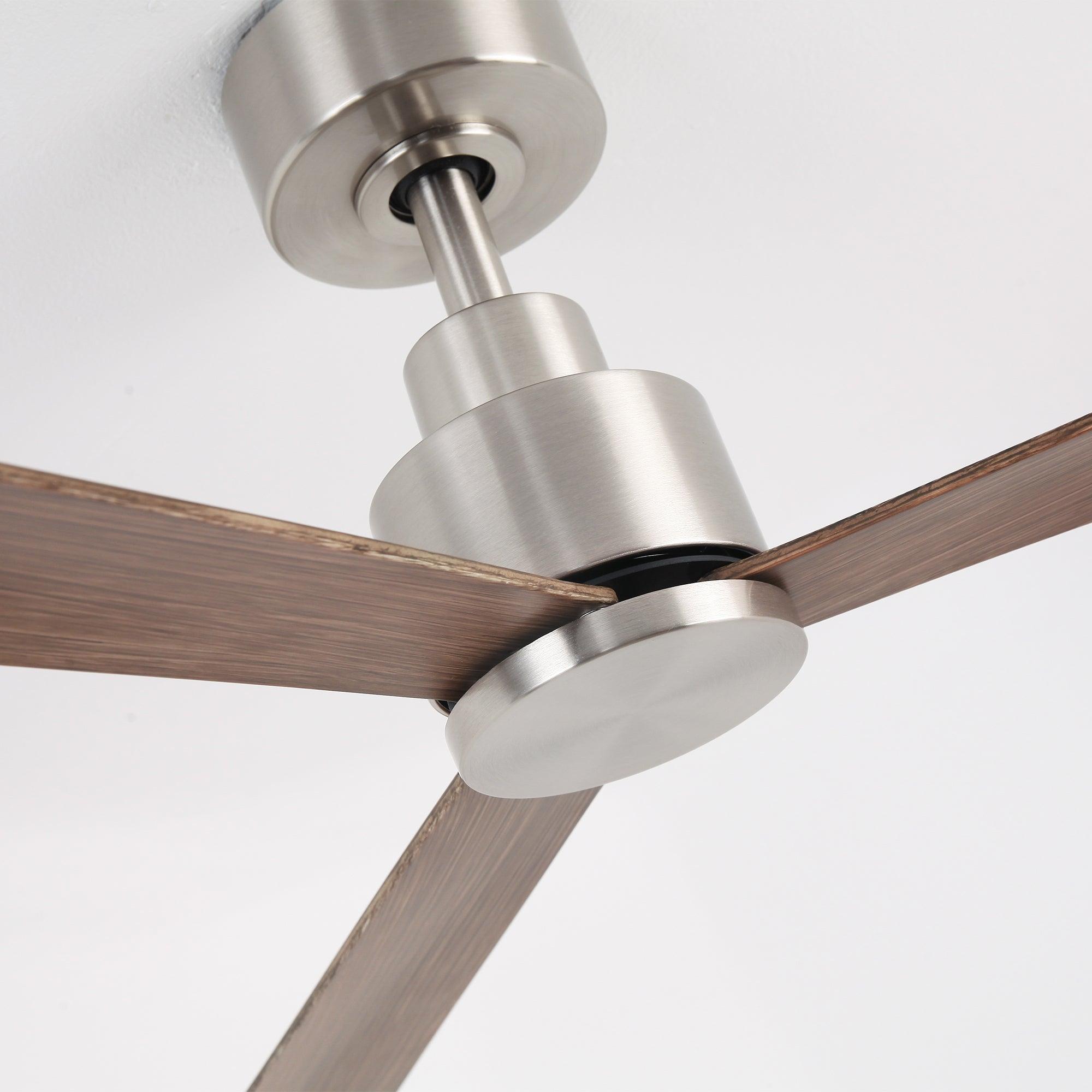 52 Inch Esther 3-Blade Modern Ceiling Fan with Remote Control - Downrod Mount, Quiet Operation, Energy Efficient - Perfect for Living Room, Bedroom, and Office Spaces
