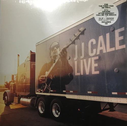 JJ Cale Live Double Vinyl LP - Limited Edition 180g Audiophile Record for Music Collectors | Perfect for Home Listening, Record Player Setup & Vintage Music Enthusiasts
