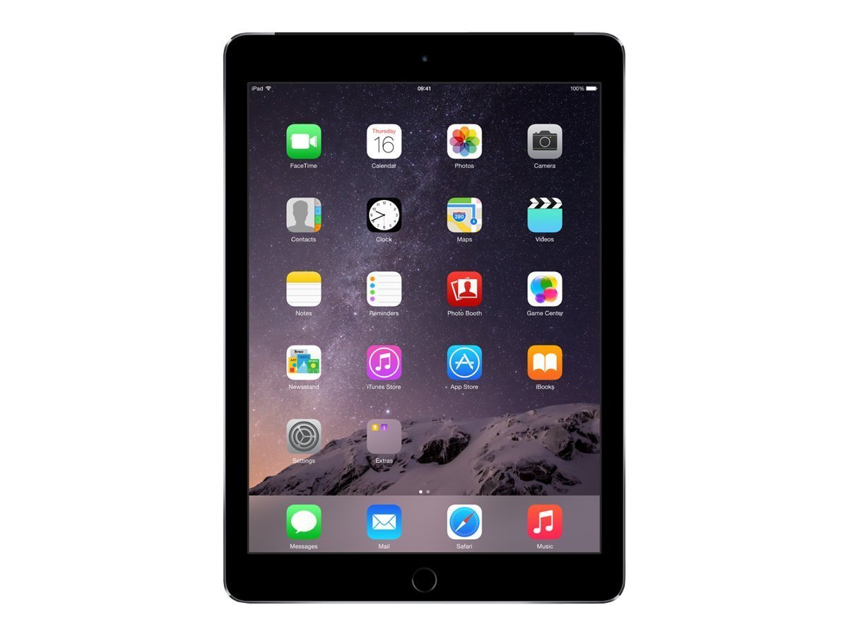 Apple iPad Air 2 16GB 4G LTE & Wi-Fi Tablet - Space Gray (Certified Renewed) - Perfect for Work, Travel & Entertainment