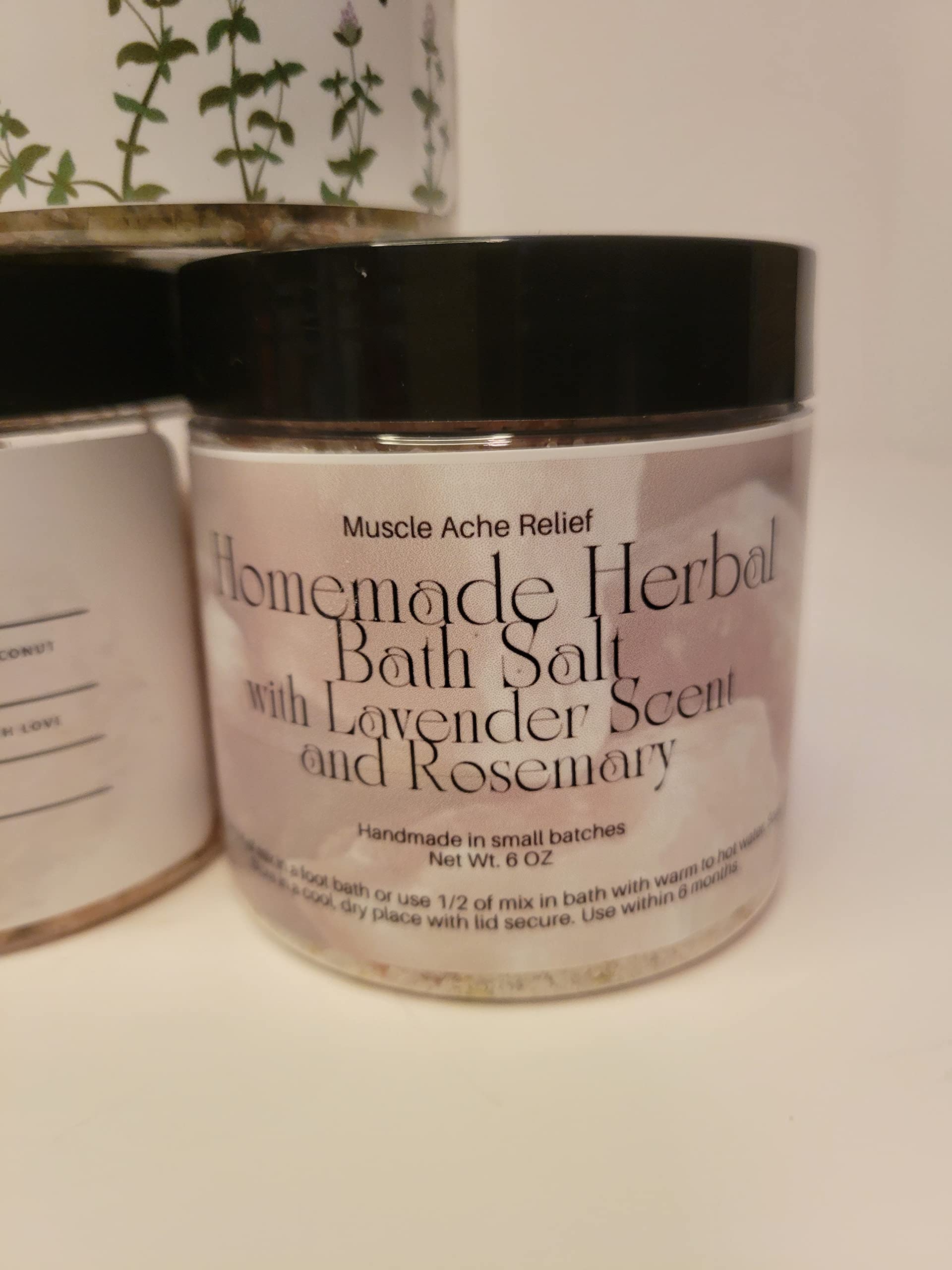 3 Pack All Natural Spa Salt Scented Body Scrubs - Homemade Bath Gift Set for Relaxation & Exfoliation | Perfect for Self-Care, Pampering Gifts & At-Home Spa Days