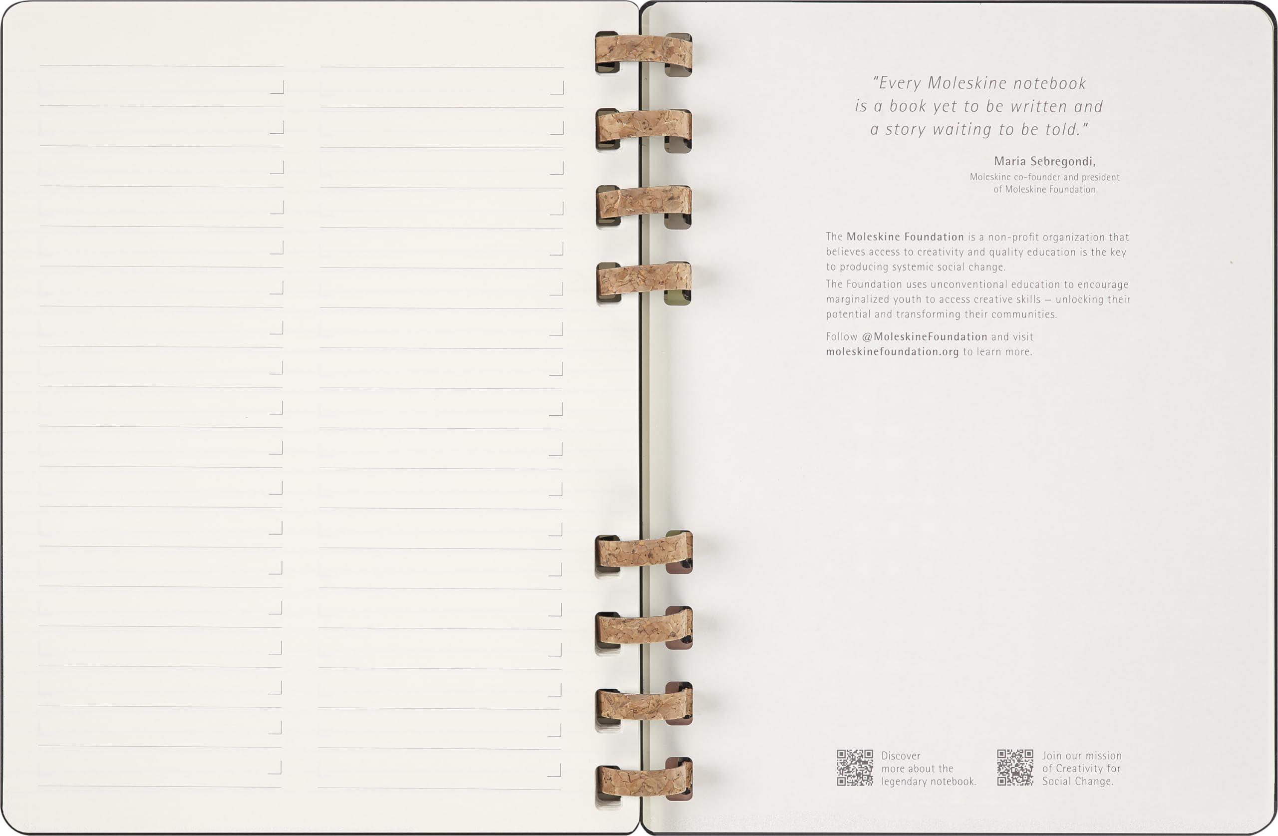 Moleskine 2025 Weekly & Monthly Planner - 12 Month Spiral Notebook with Hard Cover & Elastic Closure - Extra Large 20.4x25.2 cm Black - Perfect for Business, School & Personal Organization