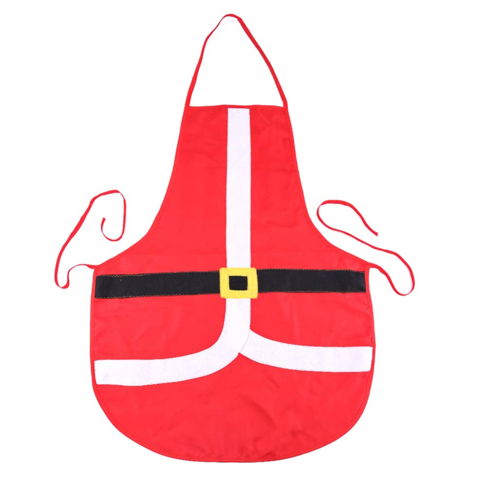 NUOBESTY Christmas Apron - Washable & Durable Kitchen Apron for Cooking, Baking, Gardening - Perfect for Holiday Parties, Festive Gatherings & Family Celebrations