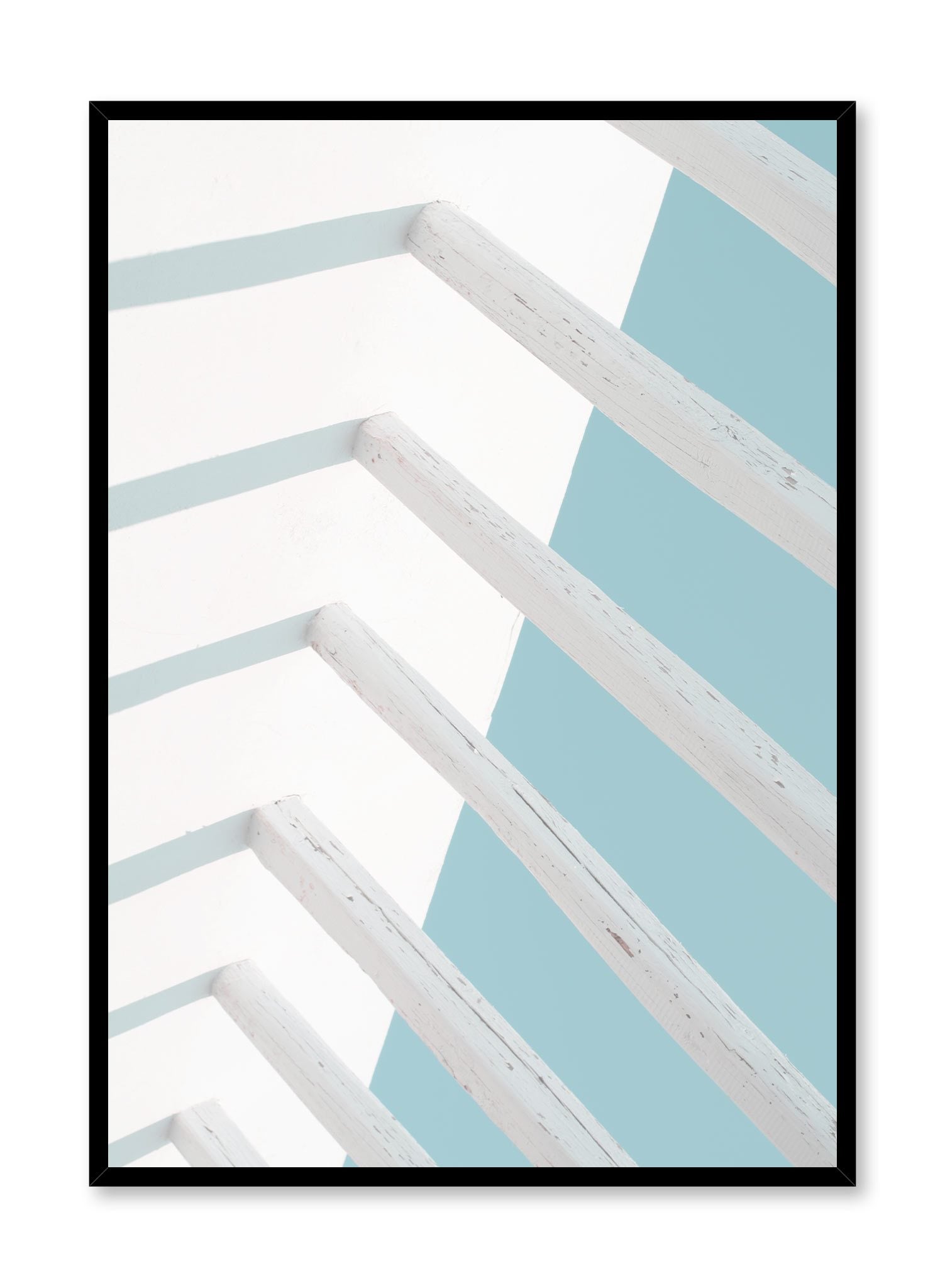 Peek a Boo Blue Poster - High-Quality Wall Art for Kids Room, Nursery Decor & Playroom - Perfect for Baby Showers, Birthday Gifts & Home Decoration