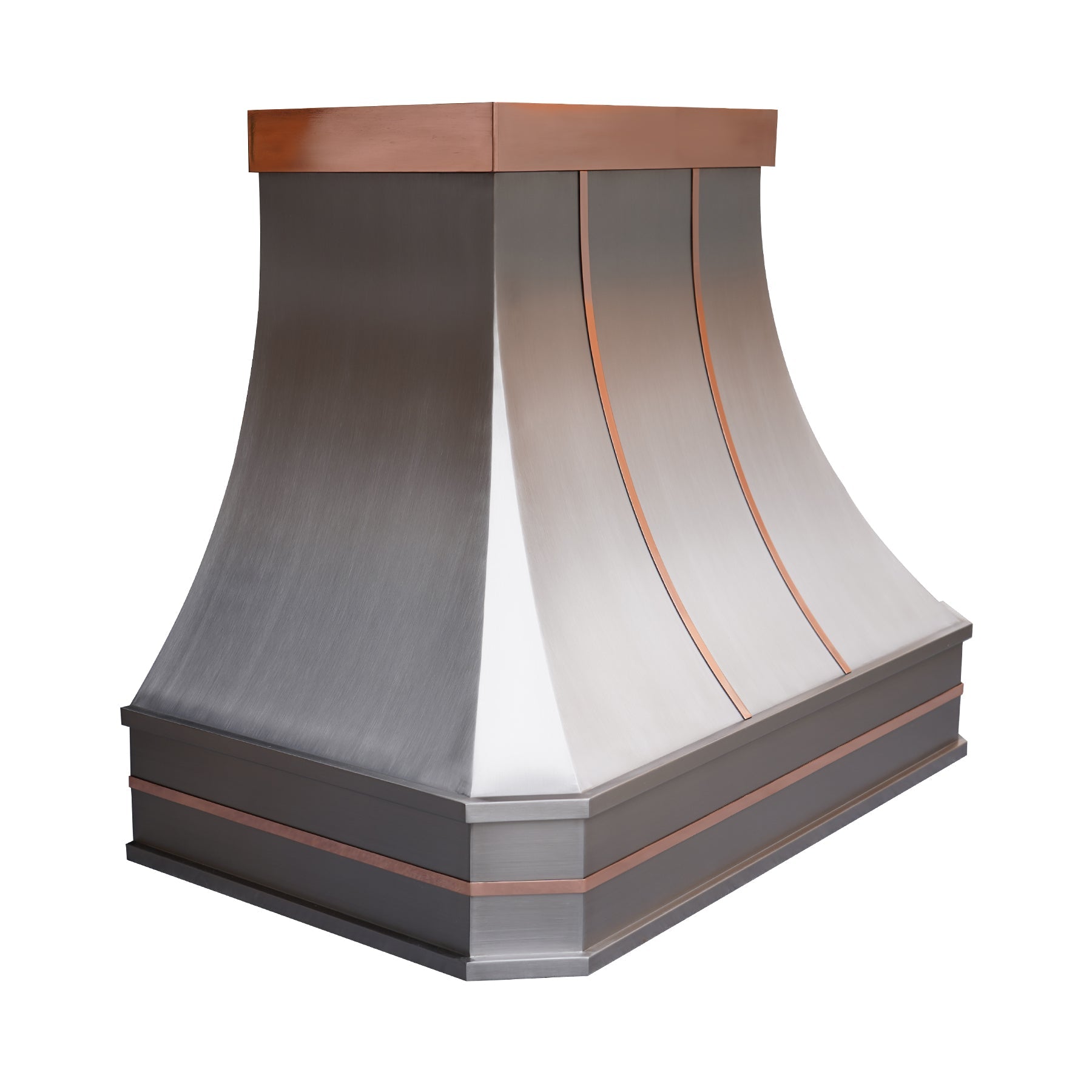 SINDA 30-inch Stainless Steel Curved Range Hood - SRH3 C 2TR R - Modern Kitchen Ventilation with Powerful Extraction - Perfect for Home Cooking, Baking & Grilling