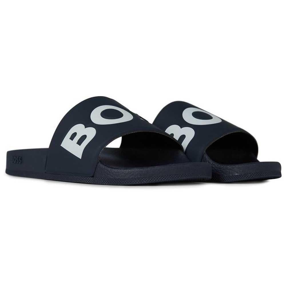 BOSS Men's Sliders Pool Shoes - Comfortable Waterproof Sandals for Beach, Swimming & Outdoor Activities
