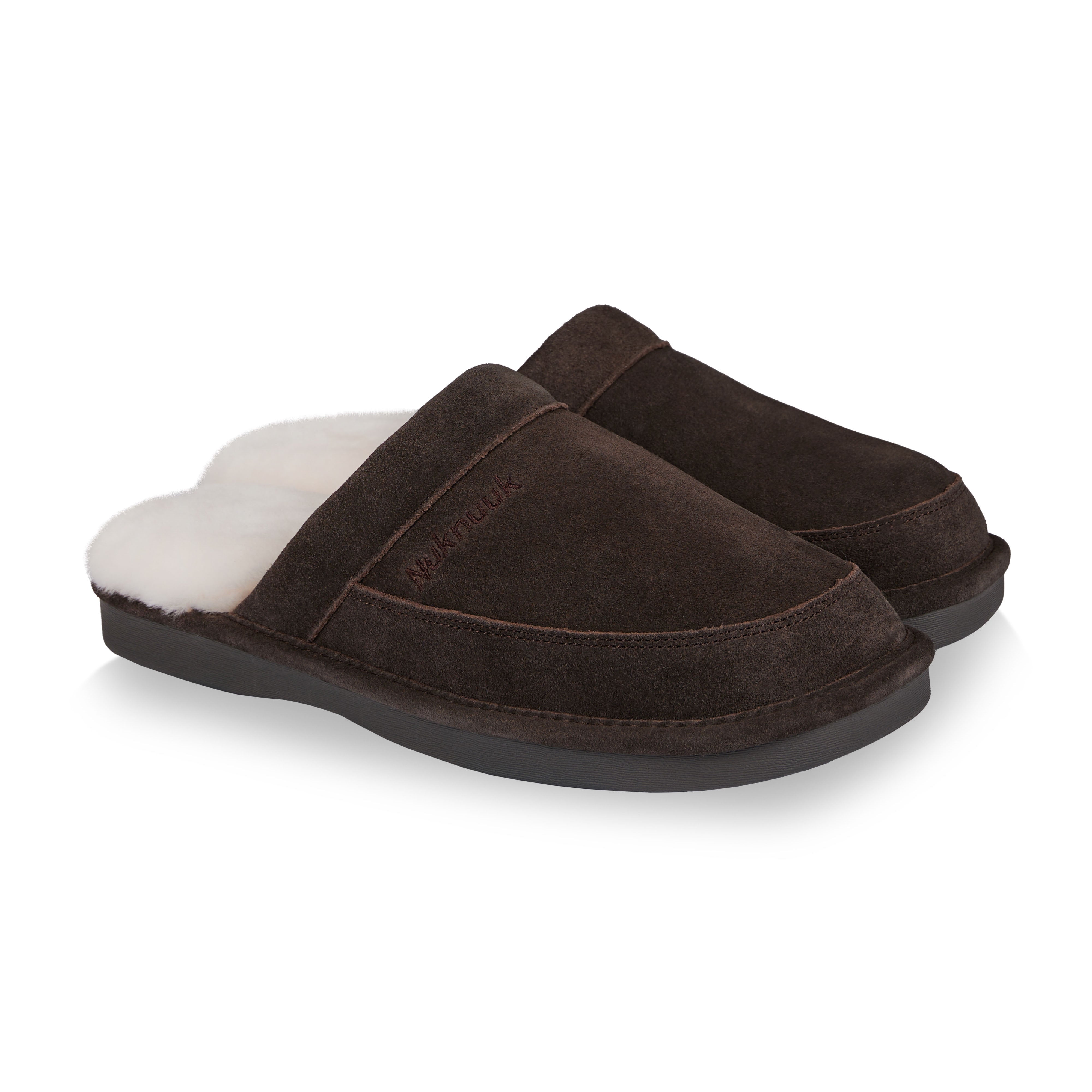 Spencer Men's Dark Brown House Slippers - Comfortable Indoor & Outdoor Slides for Relaxation at Home