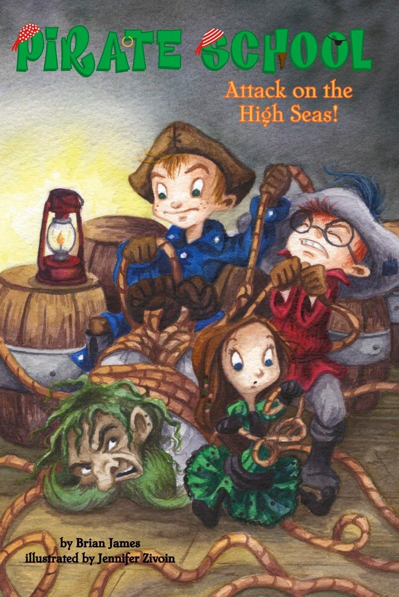 Attack on the High Seas! #3 (Pirate School) - Pirate Adventure Book for Kids | Perfect for Bedtime Stories & Classroom Reading
