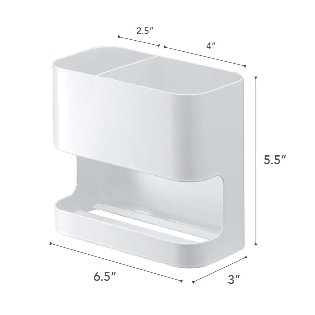 Yamazaki Home Appliance Holder - Wall Mounted Organizer for Kitchen, Bathroom & Office - Perfect for Storing Hair Dryers, Irons & Cleaning Tools