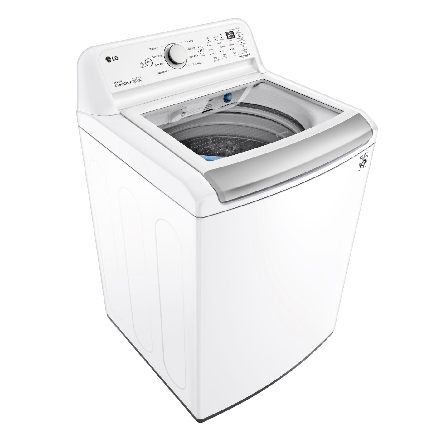LG WT7150CW 5.8 Cu. Ft. White Top Load Washing Machine with 6Motion™ Technology - Perfect for Large Families & Heavy Laundry Loads