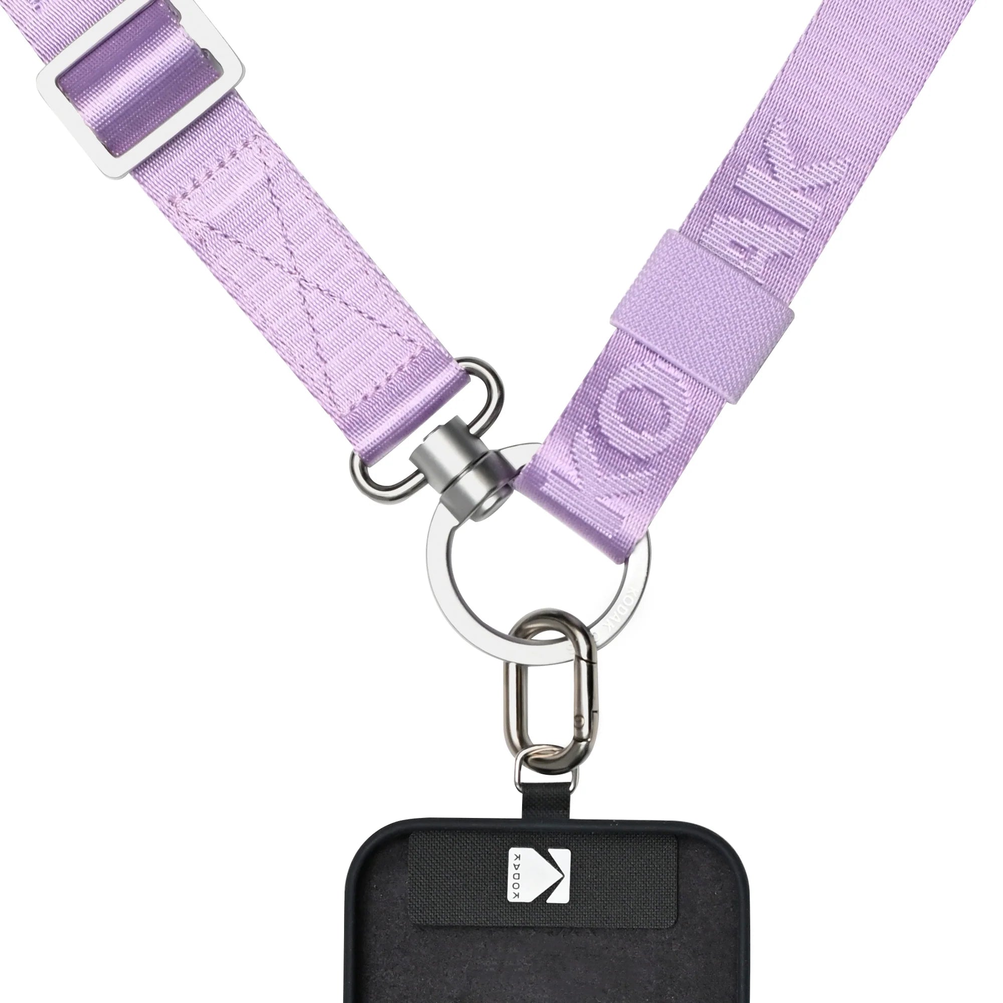 KODAK Multi-Purpose Adjustable Camera Strap (Purple) - Comfortable Neck & Shoulder Support for DSLR, Mirrorless, and Film Cameras - Perfect for Travel, Hiking, and Photography Sessions