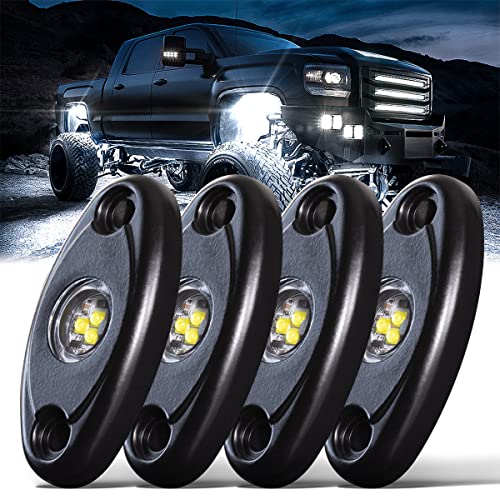 LED R1 Rock Lights White 4PCS