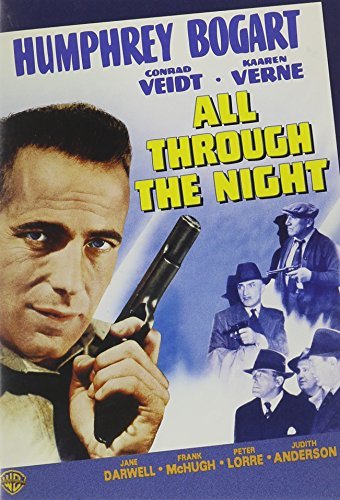 All Through the Night - Classic Humphrey Bogart Movie DVD | Film Noir Thriller | Perfect for Movie Nights & Vintage Film Collections