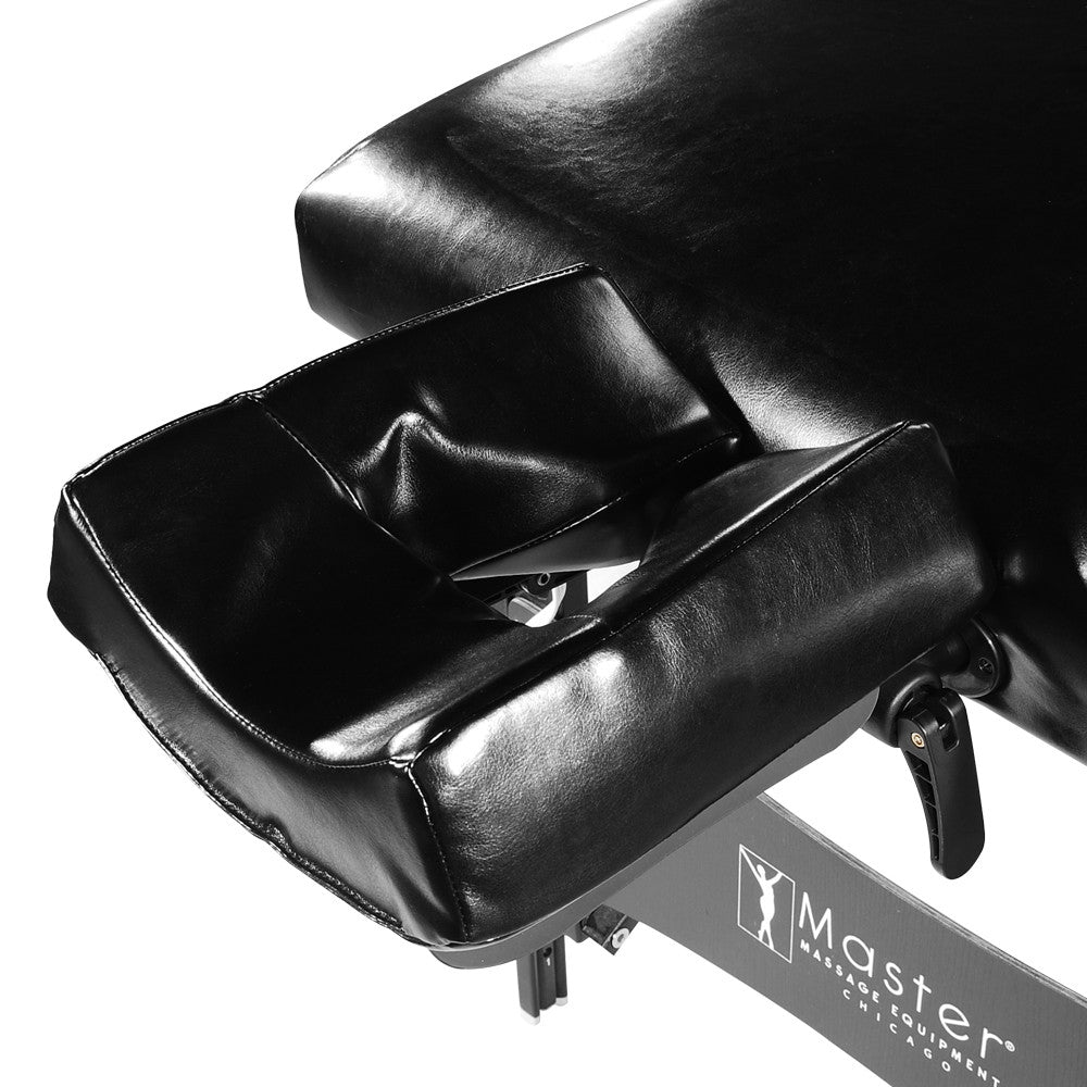 Master Massage® 31 MONTCLAIR™ Professional Stationary Massage Table with Adjustable Lift Back & Premium Memory Foam - Perfect for Spa, Clinic & Home Use