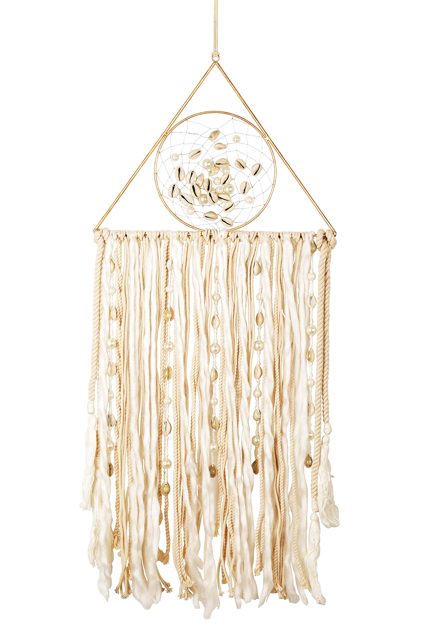 Folkulture Macrame Wall Hanging - Boho Chic Woven Wall Art for Home Decor, 14