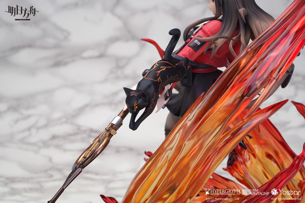Apex Innovation 1/7 Arknights Skyfire Elite II Ver. Anime Figure - Collectible Scale Statue for Display & Gaming Room Decor