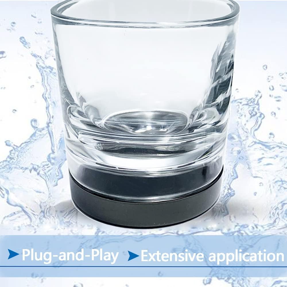 Philips Sonicare Replacement Electric Toothbrush Charger Base with Glass Cup (Model CBA2001) - Compatible with Smart 9300, 9500, 9700 Series & HX9901, HX9903, HX9924, HX9954, HX9957, HX9984 - Perfect for Home, Travel, and Daily Oral Care