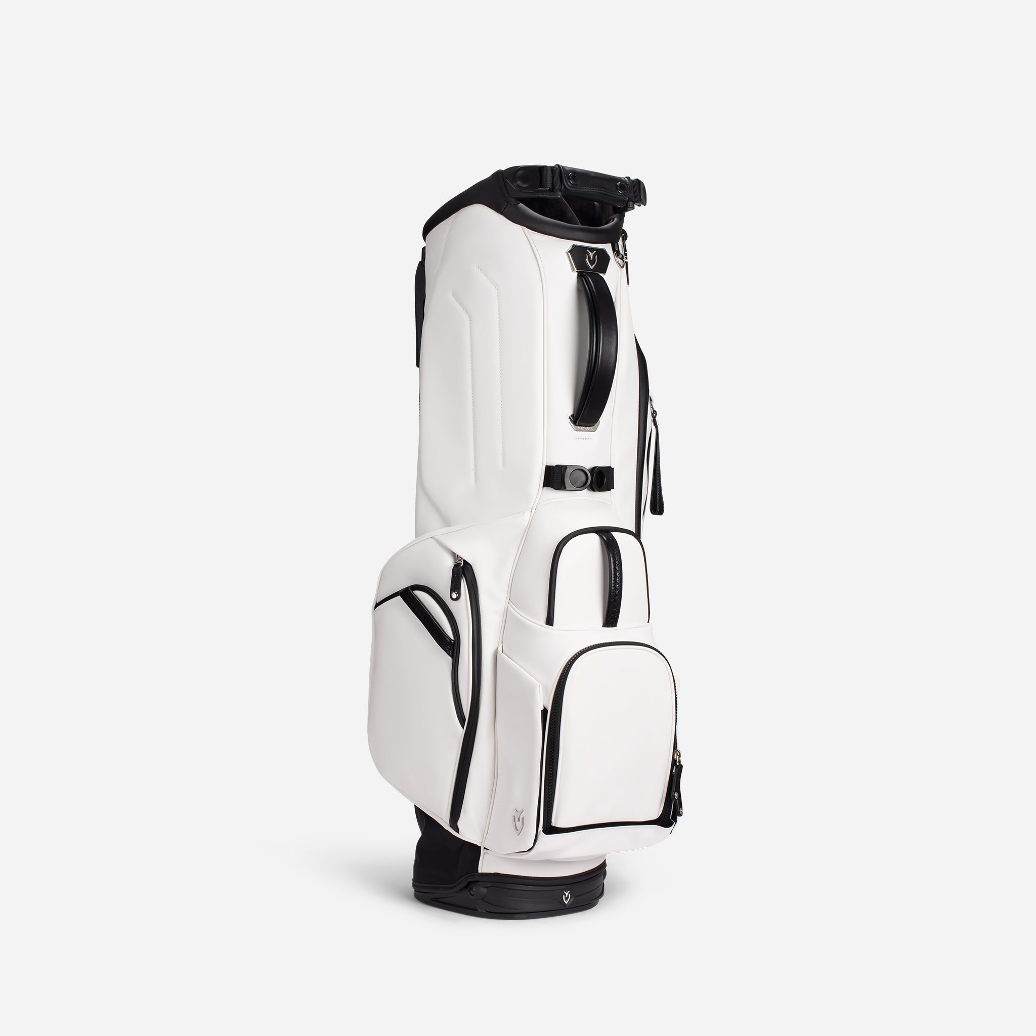 White Player V Stand - Adjustable Guitar Stand for Electric & Acoustic Guitars - Perfect for Home, Studio & Stage Use