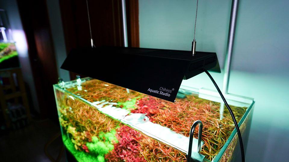 Chihiros SHADE FOR VIVID 2 Black - Aquarium Light Cover for Planted Tanks & Reef Aquariums - Reduce Glare & Enhance Fish Colors - Perfect for Home & Office Aquascaping