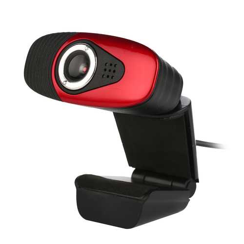 Auto Focus & Color Correction Webcam with Built-in Microphone - A871 HD Optical Lens for Video Conferencing, Live Streaming & Online Classes