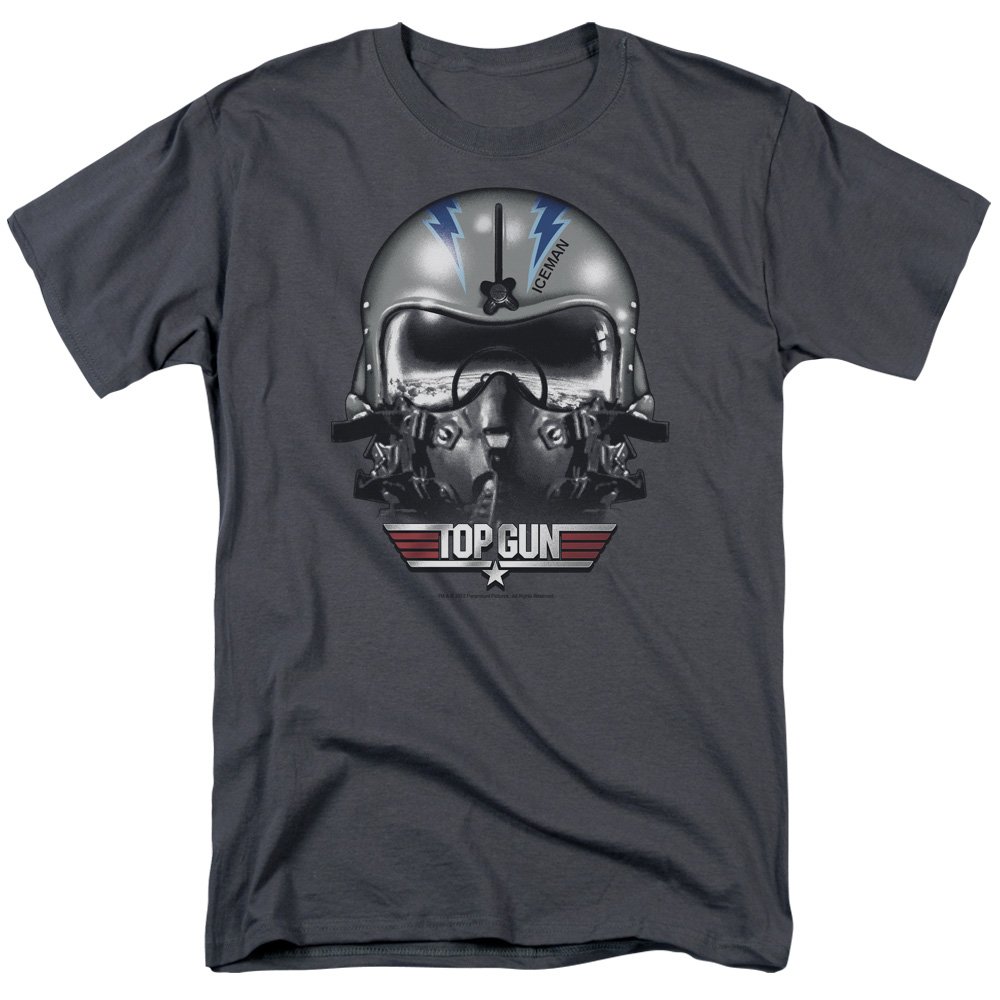 Trevco Men's Top Gun Short Sleeve T-Shirt - Casual Graphic Tee for Movie Fans, Aviation Enthusiasts - Perfect for Everyday Wear, Gifts & Fan Events