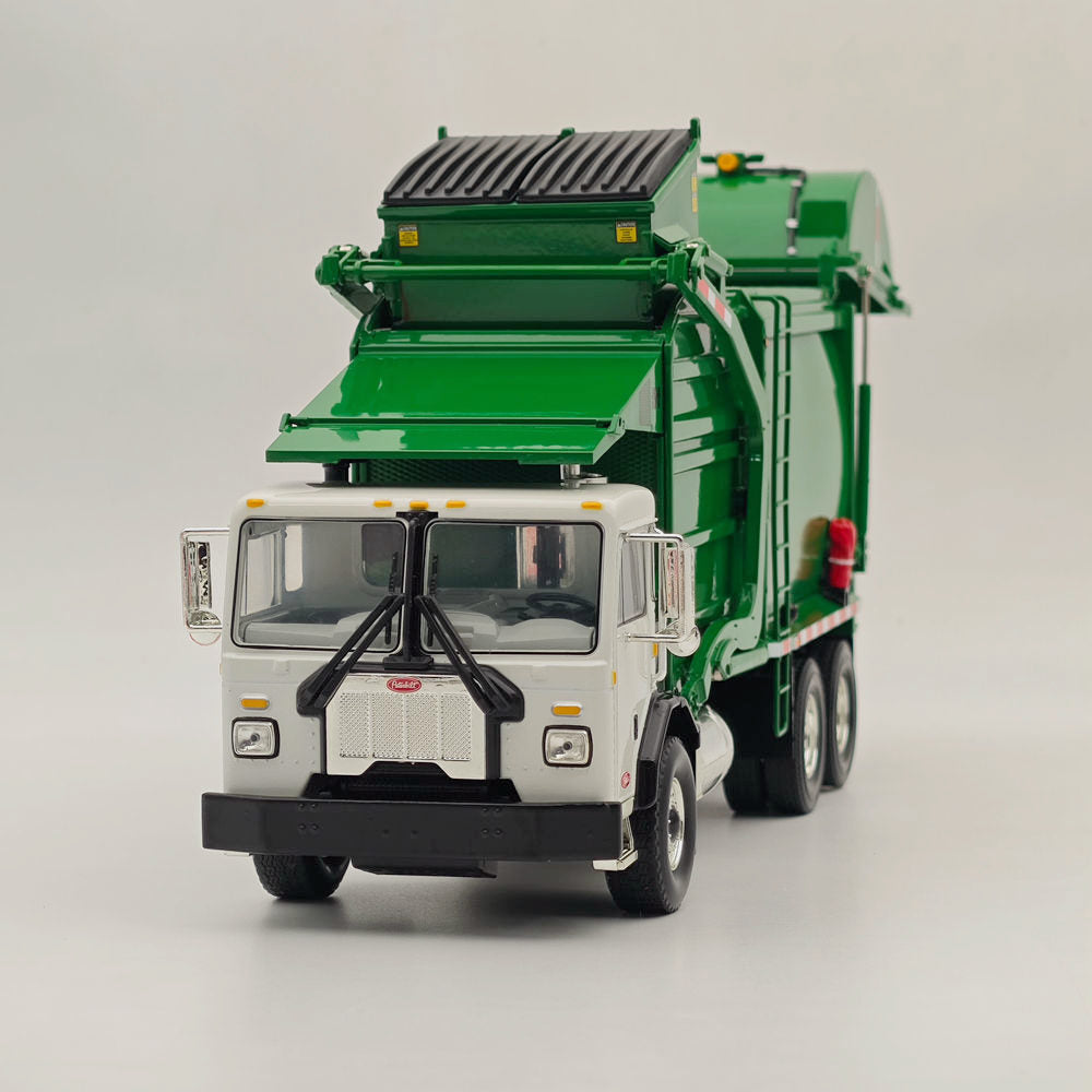 1/34 Scale FIRST GEAR Peterbilt 520 Wittke Front End Loader Refuse Truck Diecast Metal Replica Model - Collectible Truck for Display & Gifts - Perfect for Truck Enthusiasts & Model Collectors