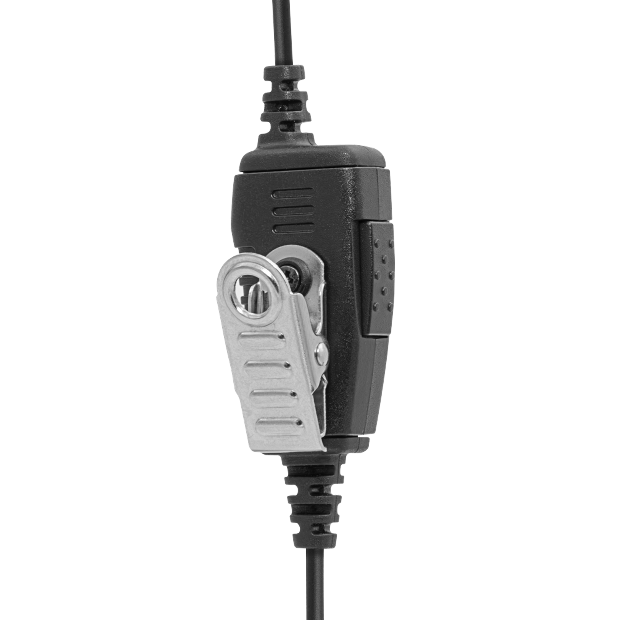 Atlantic Radio SWVL1W H8 Single Wire Swivel Earpiece - Secure & Comfortable Headset for Truckers, Security Guards & Call Center Agents