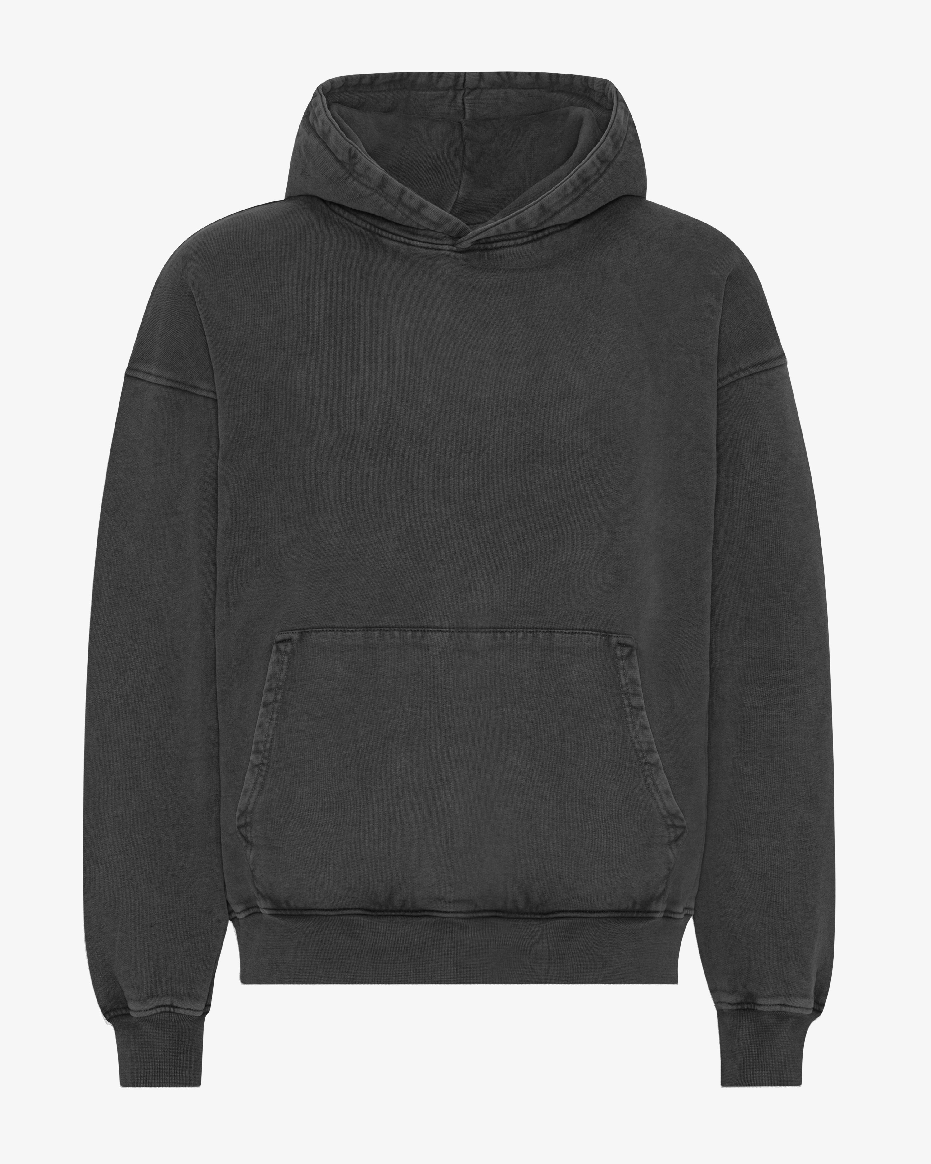Organic Oversized Hoodie - Faded Black | Soft & Comfortable Unisex Pullover | Perfect for Casual Wear, Lounging & Street Style