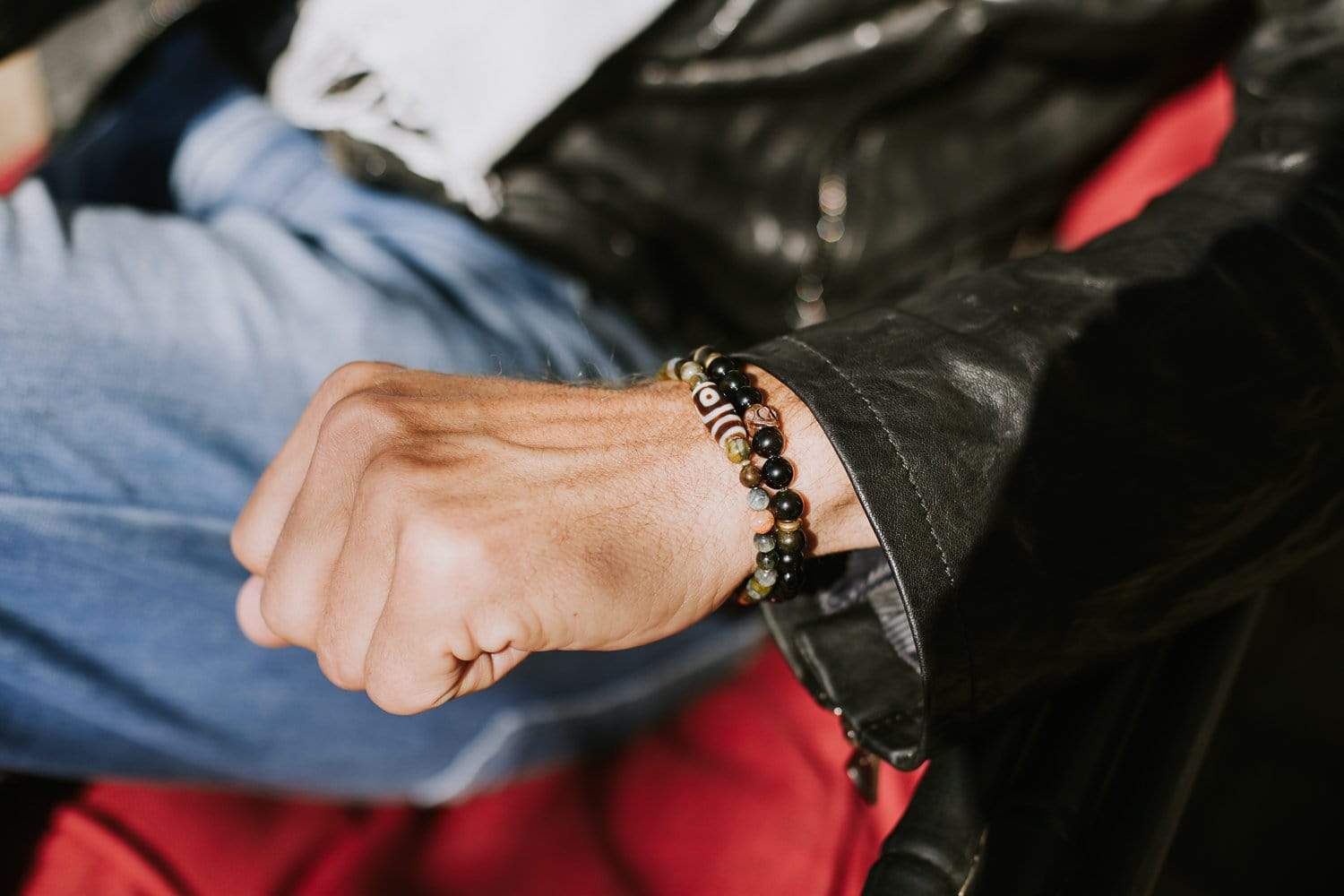 Hawkeye Dzi Stability Bracelet for Men & Women - Adjustable Magnetic Therapy Bracelet for Pain Relief, Stress & Anxiety - Perfect for Yoga, Meditation & Daily Wear