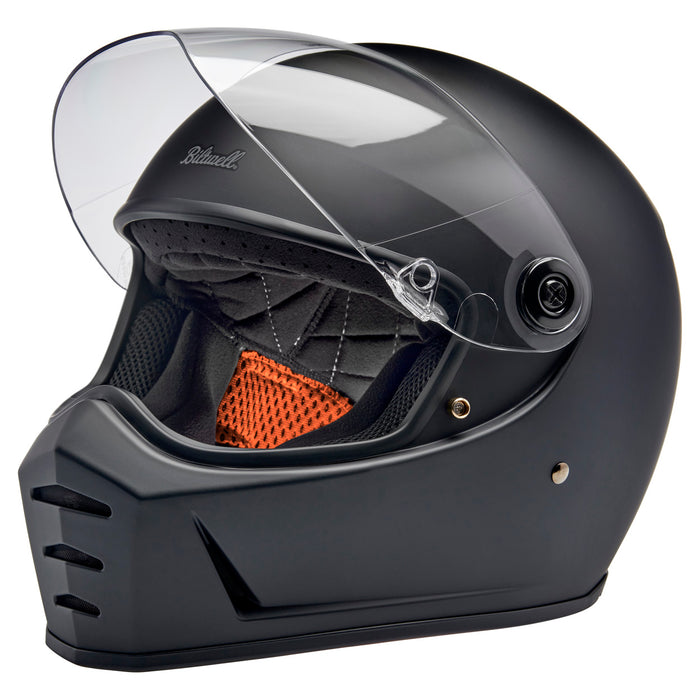 Biltwell Lane Splitter 22.06 Motorcycle Helmet - DOT Approved Full Face Helmet for Men & Women - Lightweight & Comfortable for Street Bikes, Cruisers, and Long Rides