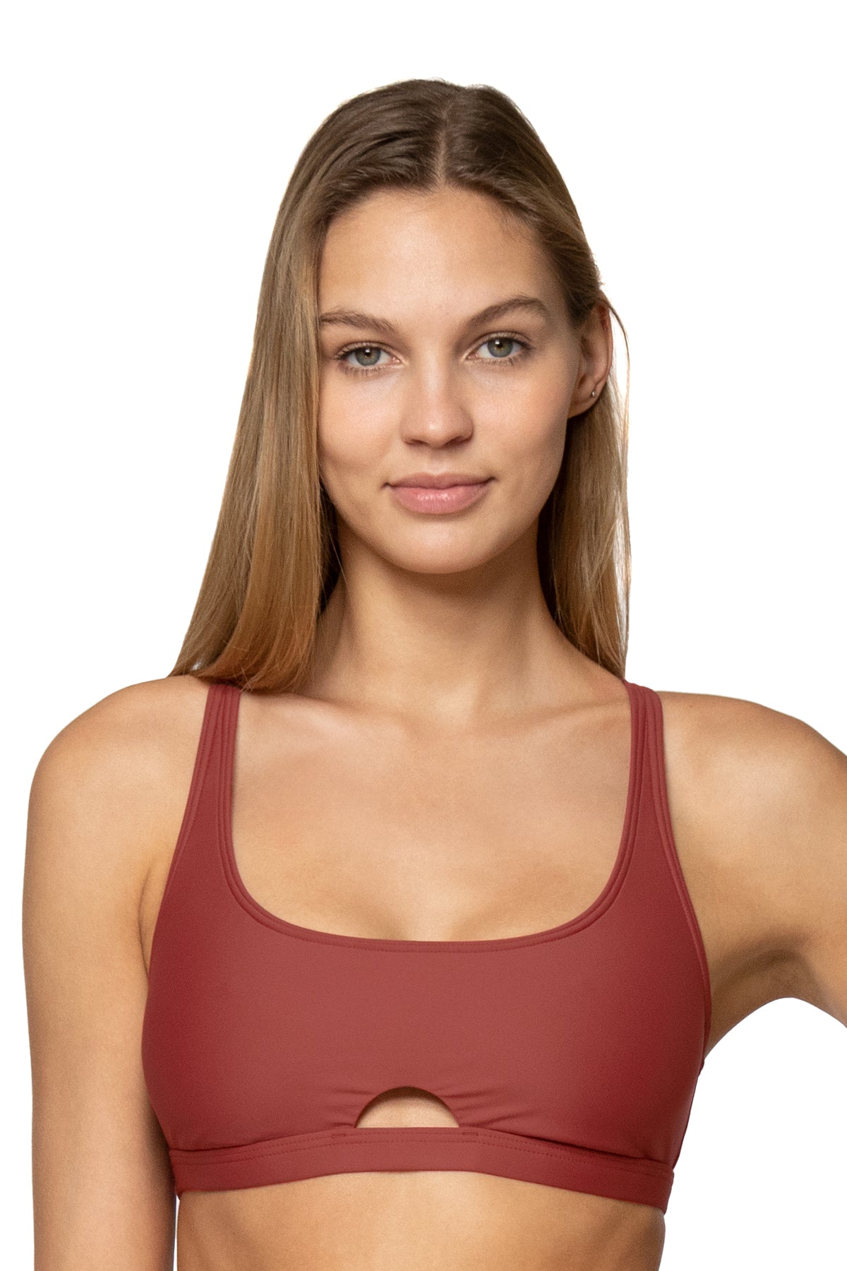 Brandi Bralette Lace Underwire Bra - Tuscan Red Lingerie for Women | Comfortable & Sexy Everyday Wear, Date Night, Sleepwear