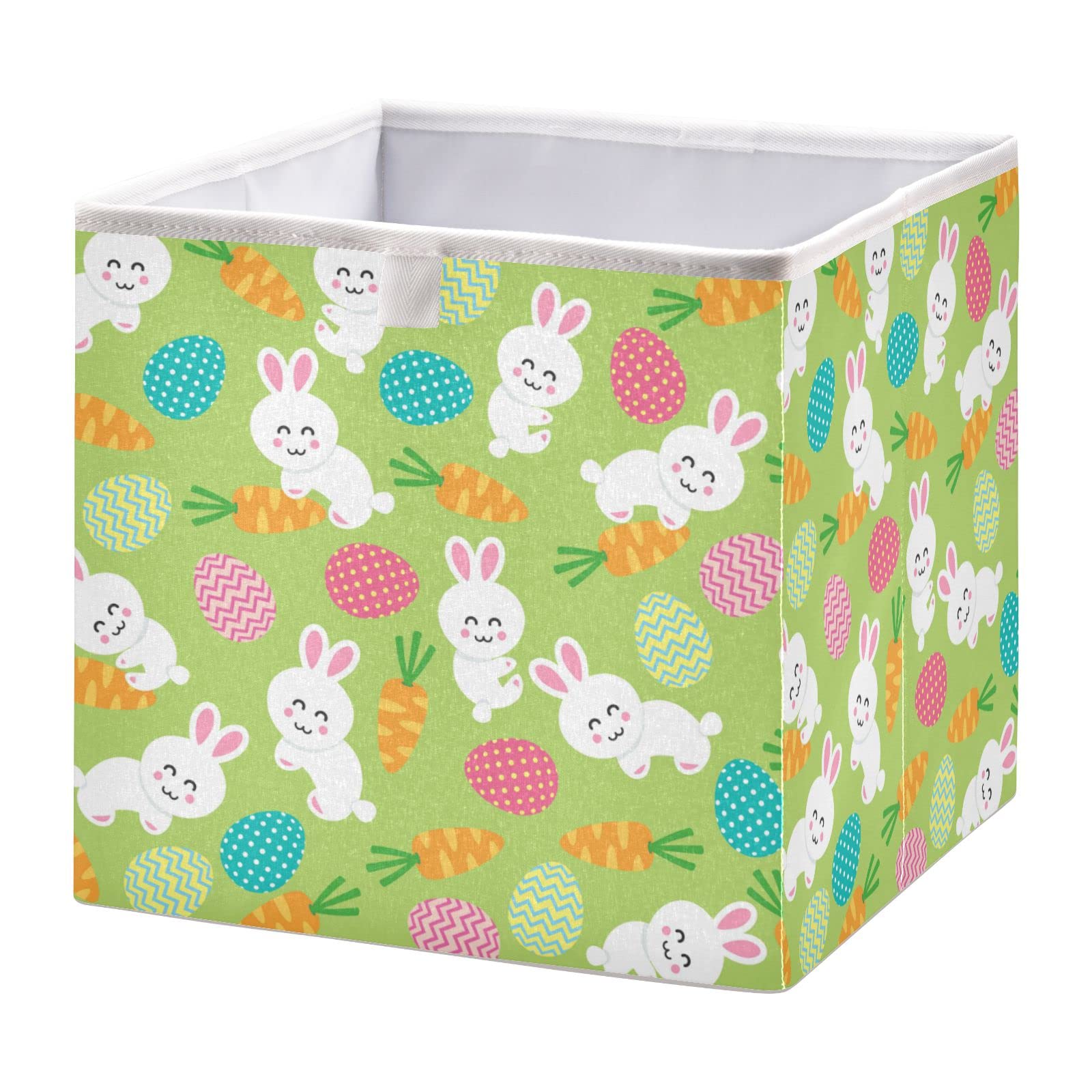 Easter Bunny & Carrot Foldable Storage Basket - 11