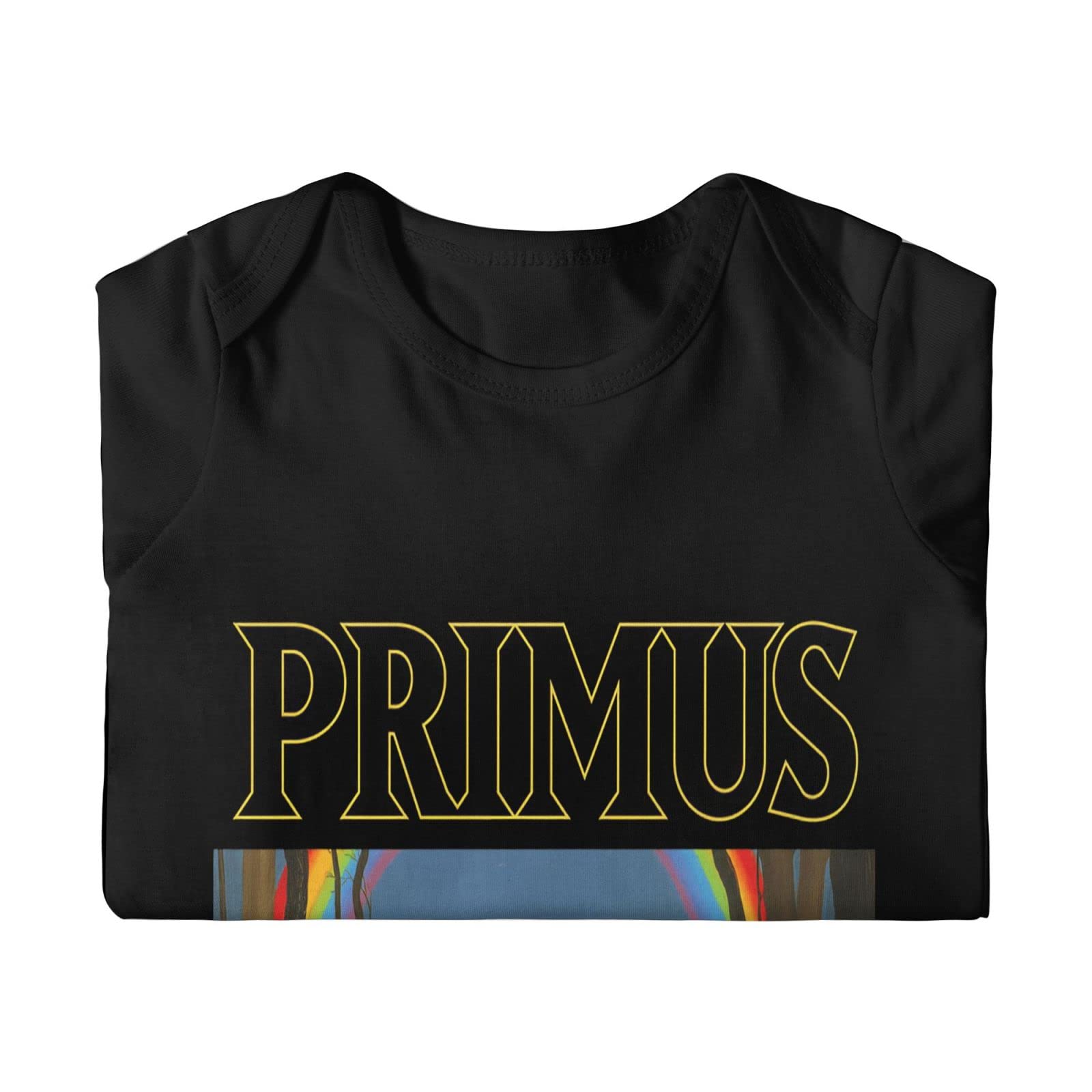 **Priimus Band Baby Onesie - 100% Cotton Unisex Newborn Romper, 3D Printed Short-Sleeve Bodysuit (0-6 Months) - Soft & Comfortable Outfit for Baby Girls & Boys - Perfect for Playtime, Daycare & Family Photos**