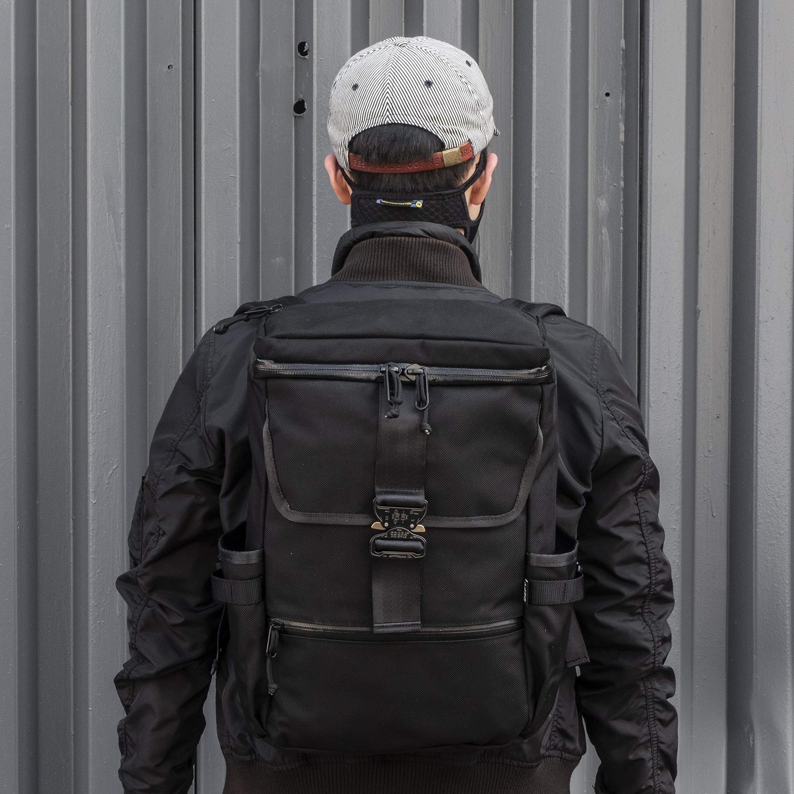 DEFY Menace Backpack 2.0 - Durable Ballistic Nylon 18L Tactical Backpack for Men with 16