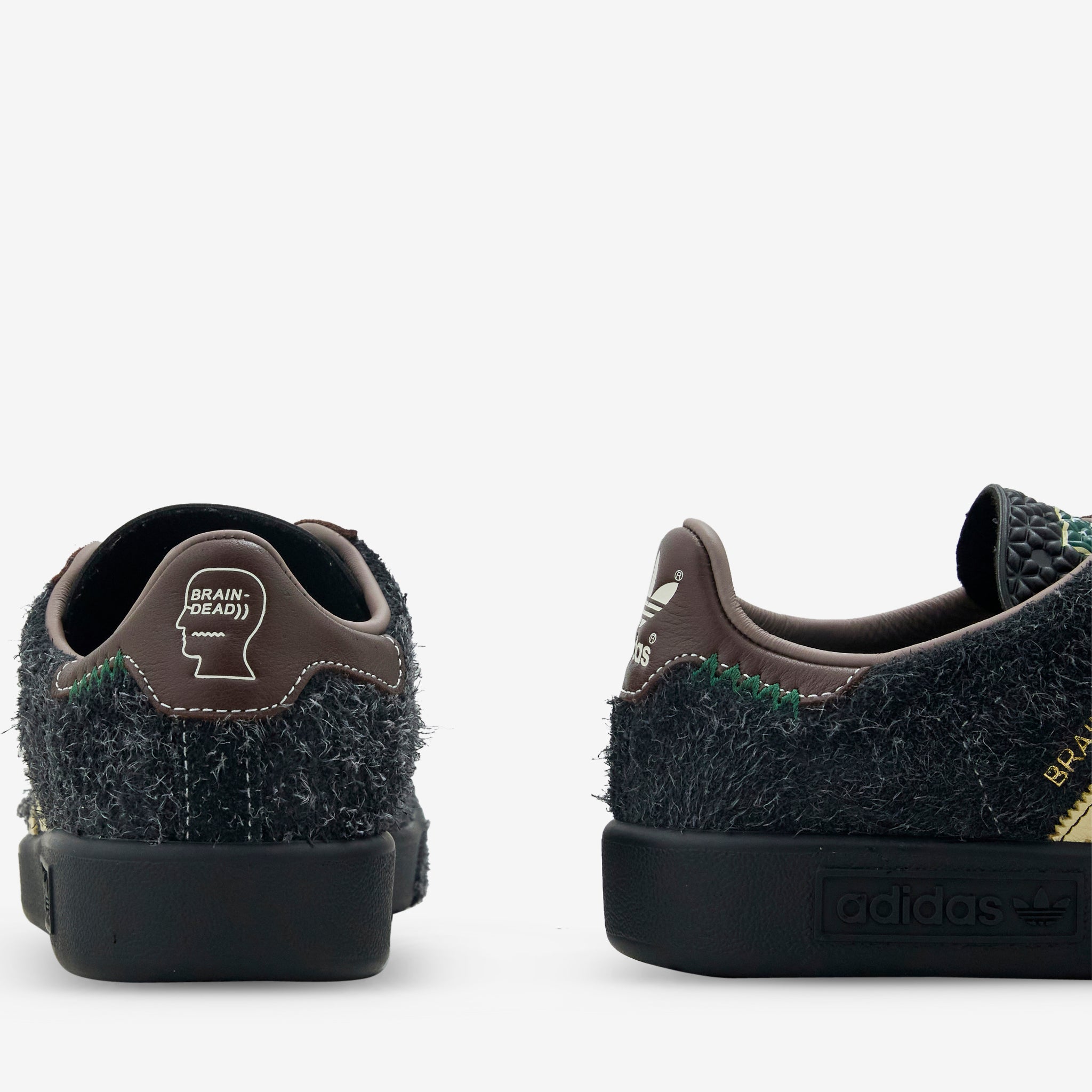 Brain Dead x Forest Hills Core Black Pantone Branch Sneakers - Stylish Streetwear Shoes for Men & Women | Perfect for Urban Fashion and Casual Outfits