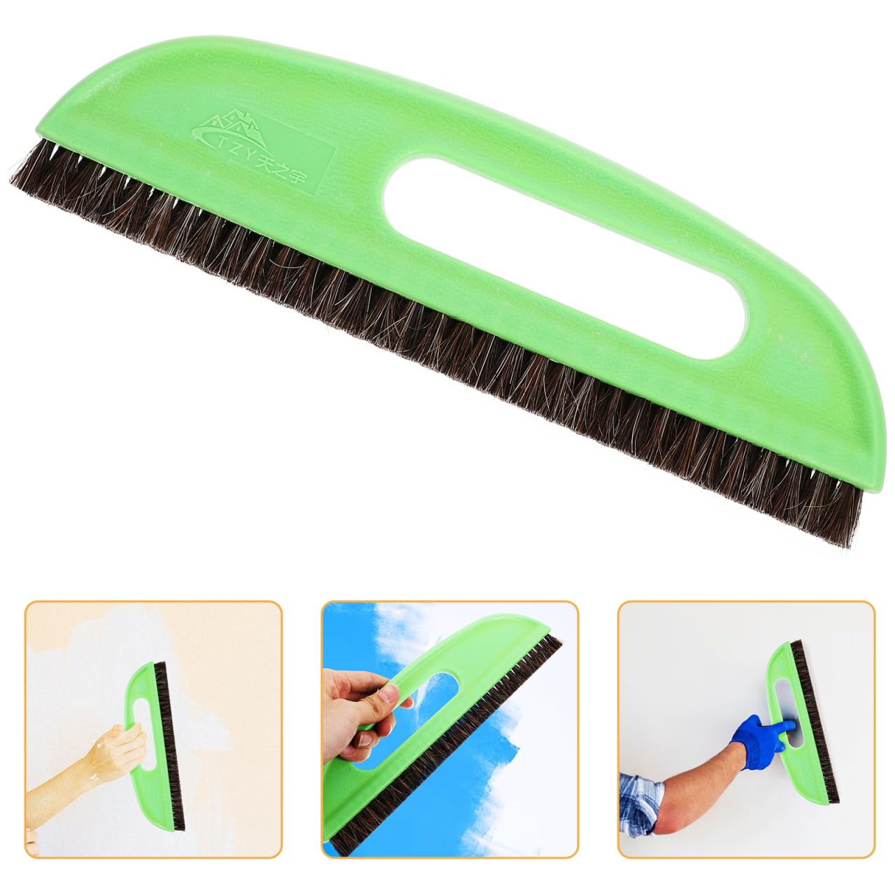 **Cabilock Wallpaper Brush & Pasting Table - Professional Wallpaper Construction Tools with Picture Hanger, DIY Brush Stroke Kit, Wallpaper Paste & Cleaner Supplies - Perfect for Home Renovation & Wallpaper Installation**
