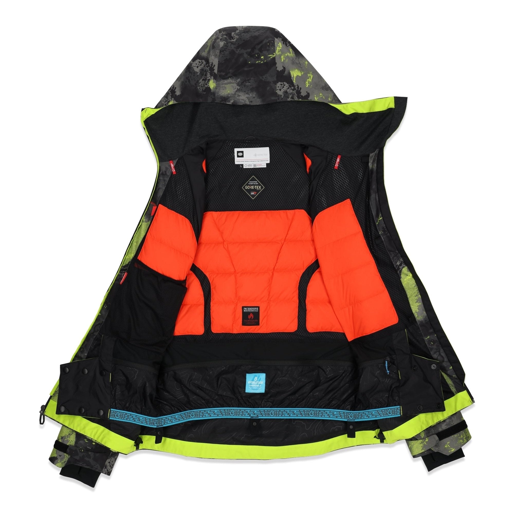686 GORE-TEX Hydra Down Thermagraph® Jacket for Men & Women - Waterproof Winter Coat with Insulation for Skiing, Snowboarding & Outdoor Adventures (2025 Edition)
