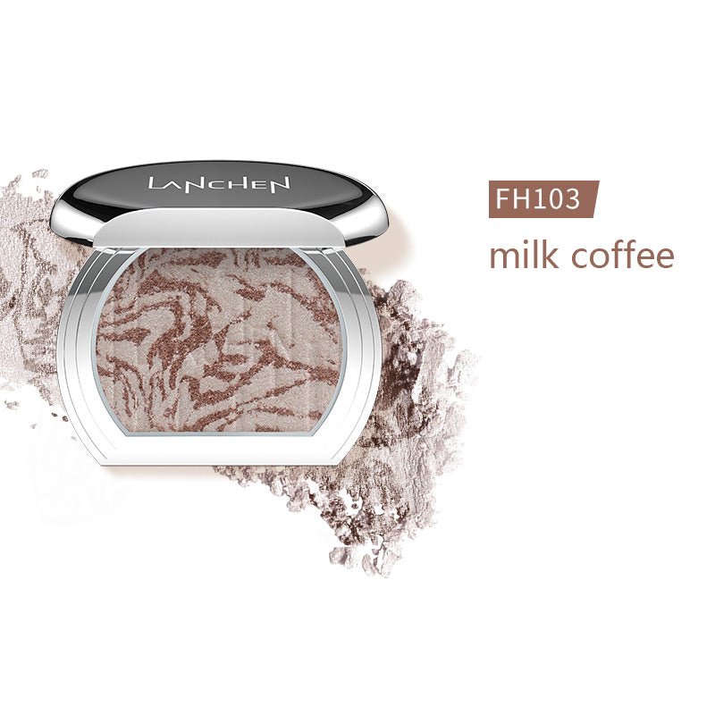 LANCHEN Silver Mirror Shining Glow Powder - Highlighter Makeup for Face & Body, Vegan & Cruelty-Free - Perfect for Parties, Photos & Special Occasions