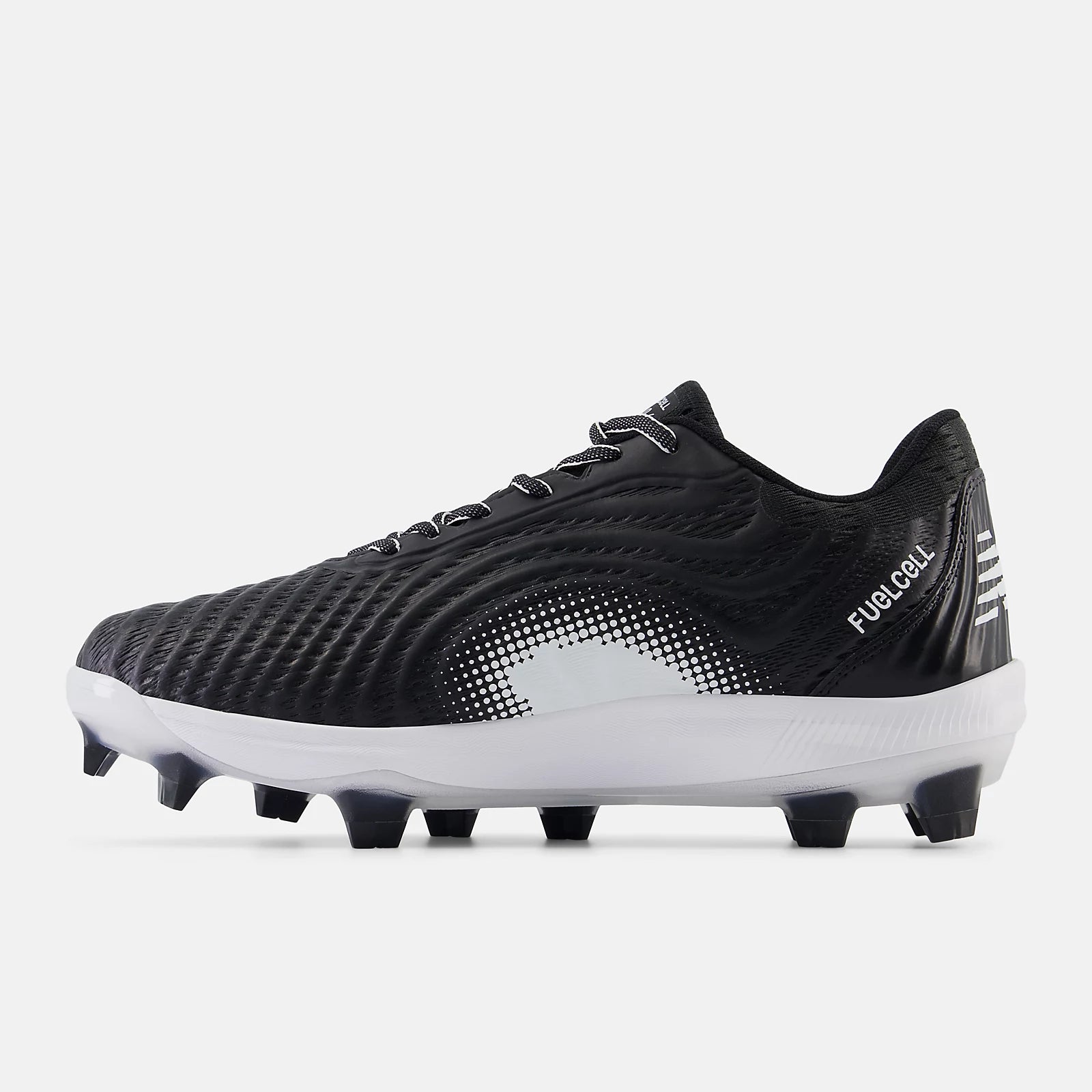 New Balance PL4040K7 Low Molded Cleats for Baseball & Softball - Lightweight Black Baseball Shoes for Men & Women - Perfect for Training, Games & Outdoor Sports