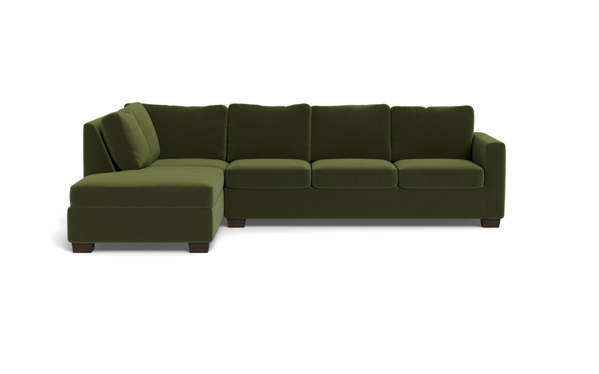 Track 121 Left Chaise Sectional Sofa - Modern L-Shaped Couch for Living Room | Perfect for Small Spaces & Family Gatherings