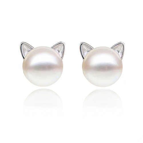 A_Cat_Earrings_White_Silver