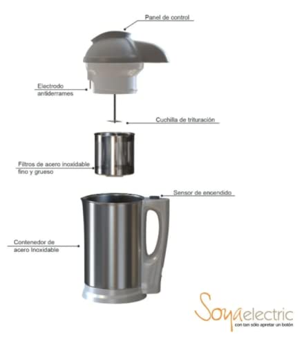 Best Soy Milk Maker Machine - Homemade Fresh Soy Milk Maker for Vegan, Dairy-Free & Healthy Drinks - Perfect for Breakfast, Smoothies & Plant-Based Diets