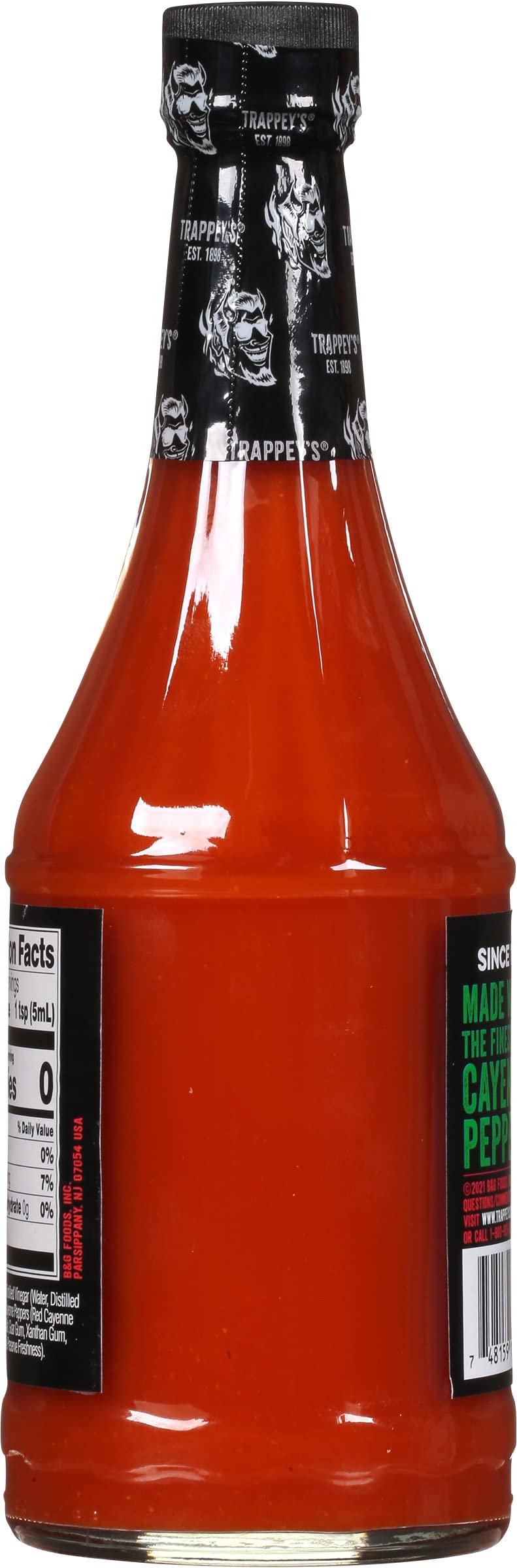 Trappey's Red Devil Hot Sauce - 12 Ounce (Pack of 2) | Louisiana Style Cayenne Pepper Sauce for Wings, Tacos & BBQ | Spicy Condiment for Cooking & Grilling