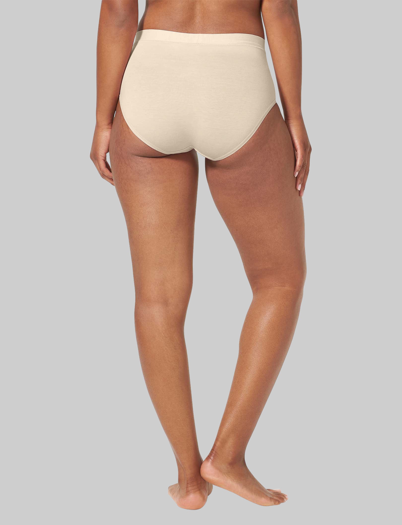 Women's Cool Cotton High Rise Briefs - Soft & Breathable Underwear for Everyday Comfort | Perfect for Workouts, Yoga & Lounge Wear