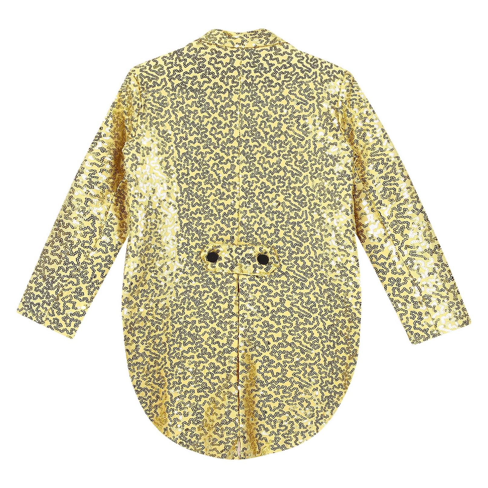 Kids Sequin Tuxedo Blazer for Boys - Wedding & Party Outfit